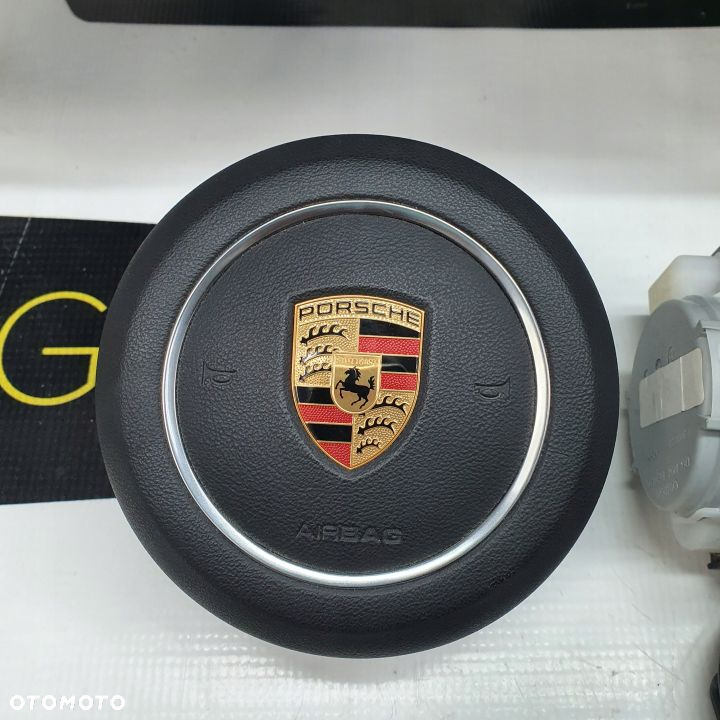 PORSCHE CAYENNE II 2 LIFT DESKA ROZDZIELCZA KONSOLA KOKPIT PULPIT PODUSZKI AIRBAG AIR BAG PASY KIT SET - 7