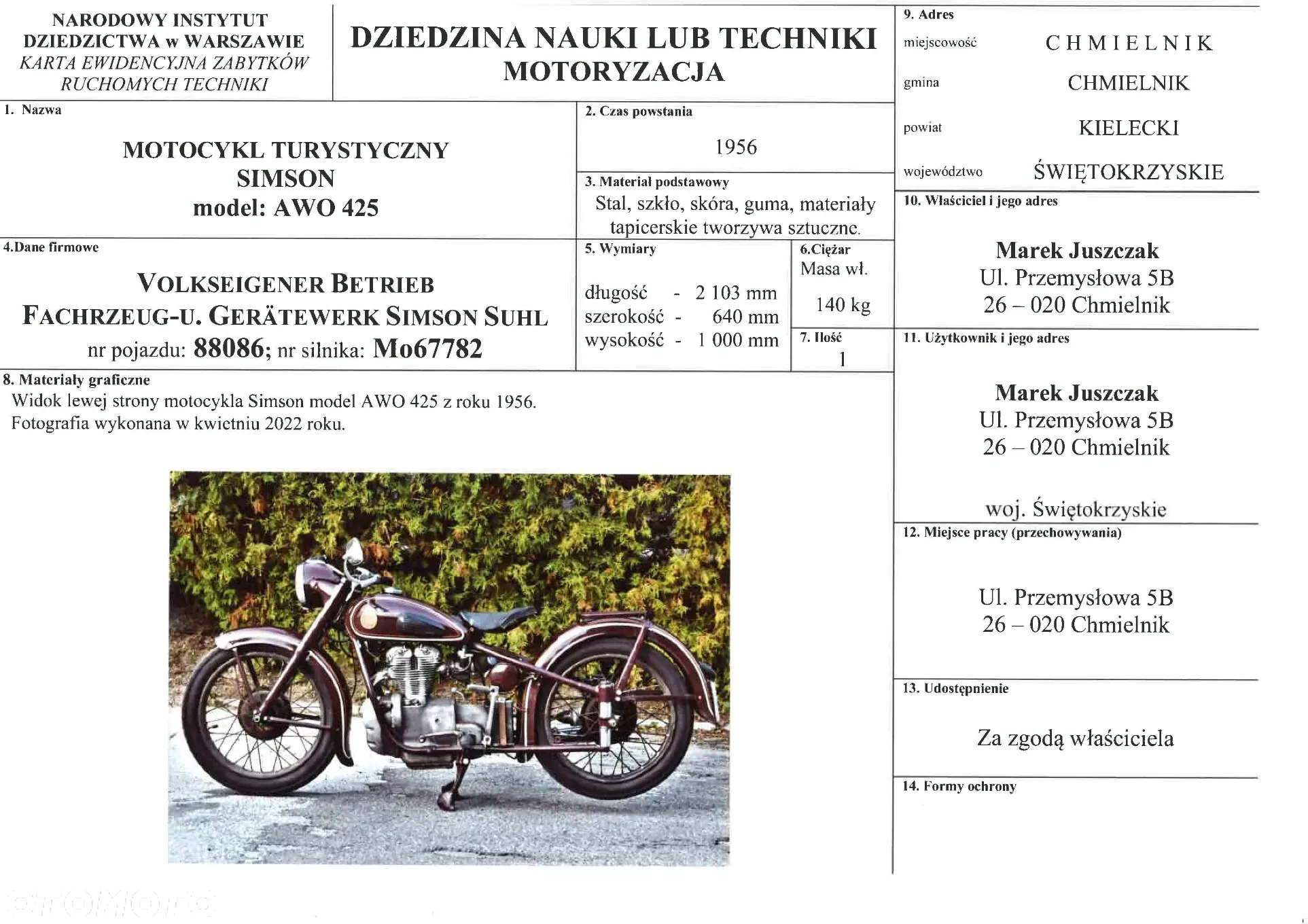 Simson Inny - 12