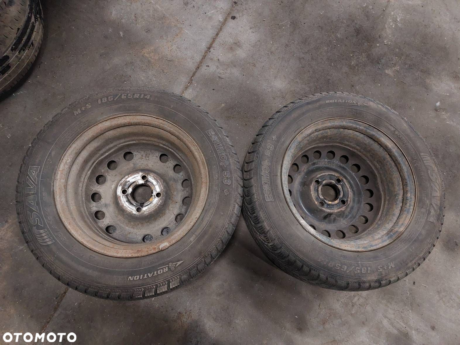 FELGI STALOWE 2 SZT 4x100 5,5Jx14 ET49 FI56,6 ASTRA CORSA - 8