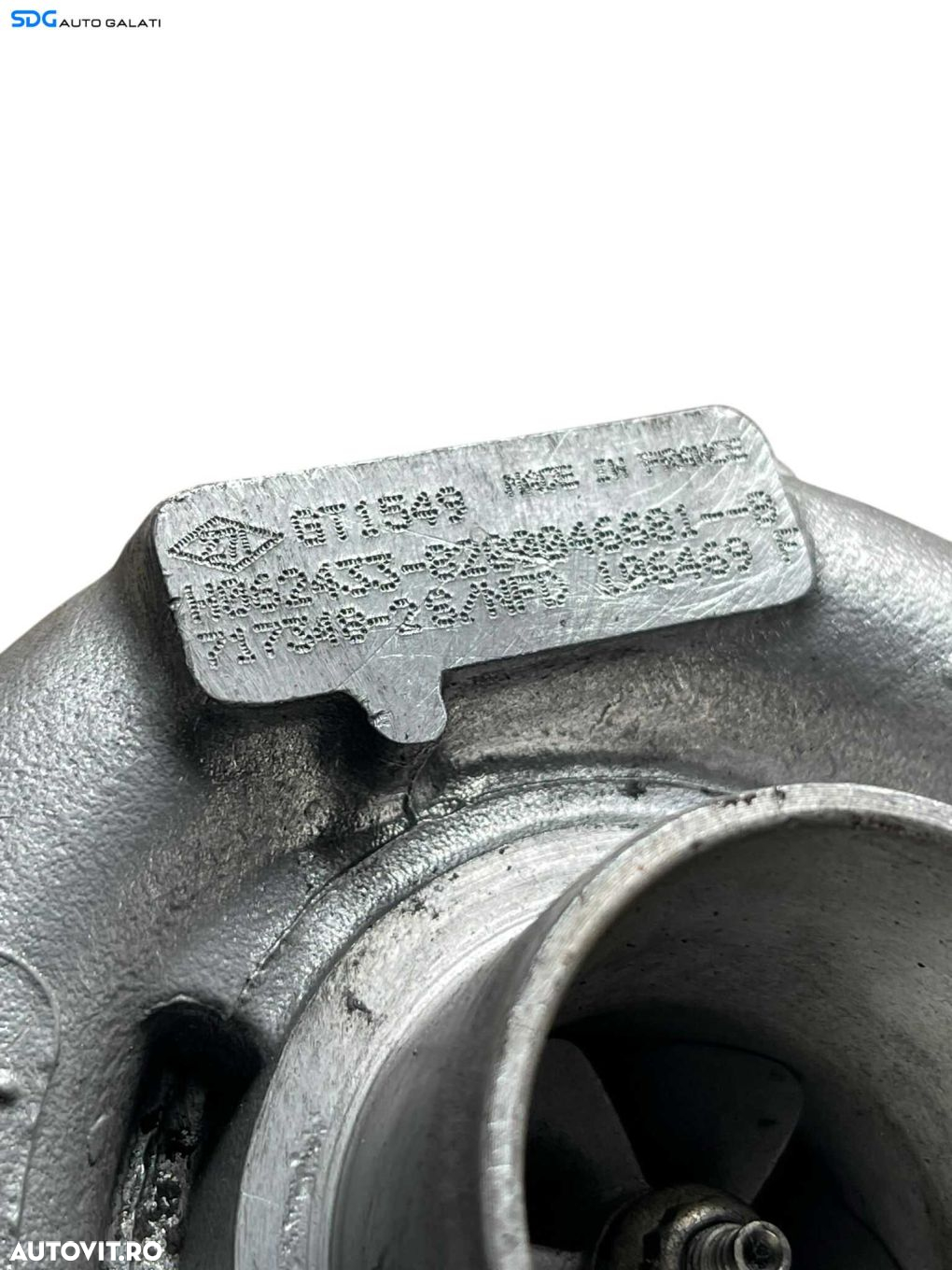 Turbo Turbina Turbosuflanta Renault Kangoo 1.9 DCI F9Q F9Q780 F9Q790 F9Q782 2000 - 2008 Cod 8200046681 [B3988] - 4