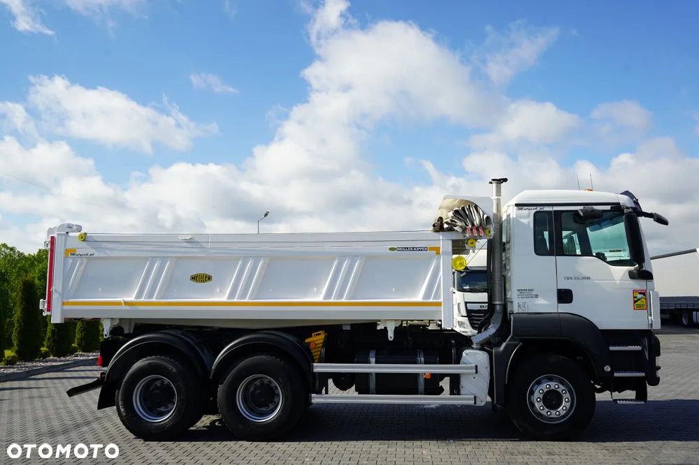 MAN TGS 33.360 / 6x4 / WYWROTKA / HYDROBURTA / MEILLER KIPPER / BORDMATIC / AUTOMAT  / EURO 5 - 14