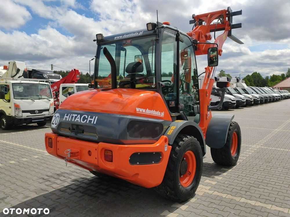 Hitachi ZW75 Wheel Loader Szybko-Złącze Widły Stan Bardzo Dobry - 12