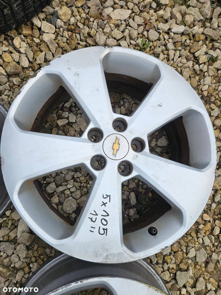 Felgi Aluminiowe Chevrolet Cruze Opel Astra J Mokka 5x105 17 Cali - 2