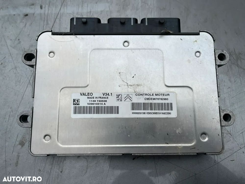 Ecu motor calculator Citroen C3 2012 benzina - 6