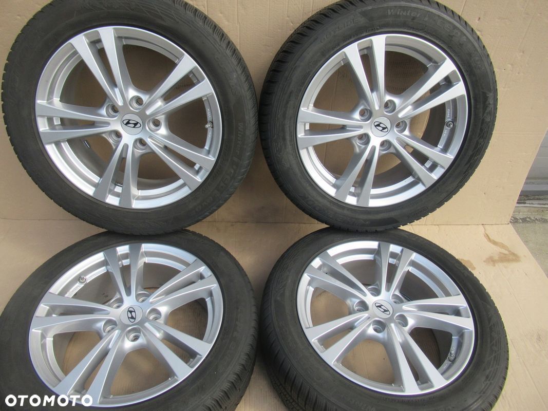 ALU+OPONY ZIMA R17 KIA NIRO,SOUL,OPTIMA HYUNDAI KONA,i40 czujniki - 1