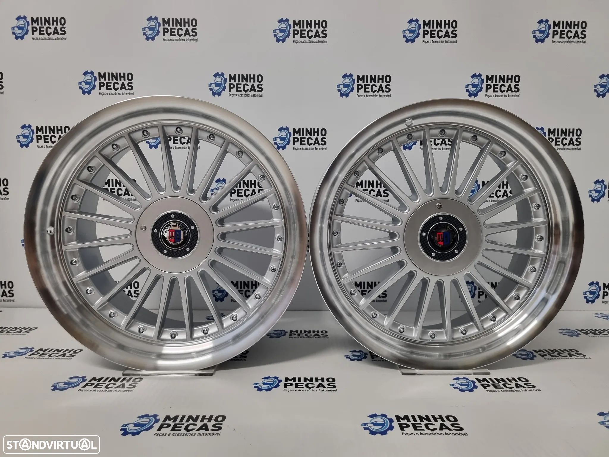 Jantes BMW Alpina Retro em 18 Hyper Silver (5x112 | 5x120) - 1