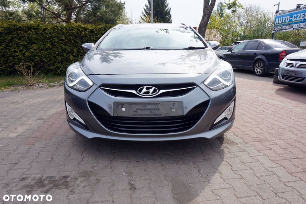 MASKA ZDERZAK BŁOTNIKI LAMPY I40 VF T6S  HYUNDAI 2011-2014 SZARY PRZÓD KOMPLETNY - 21