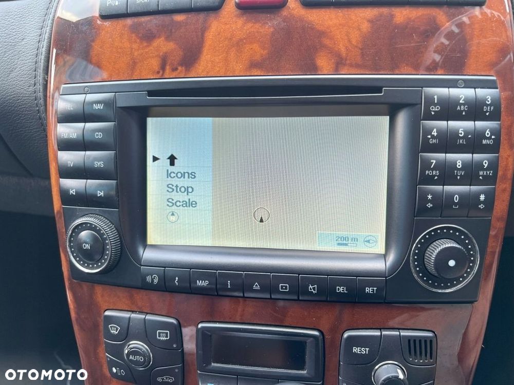 Comand radio nawigacja navi OE Mercedes W215 C215 CL W220 Lift A2208205889 - 9
