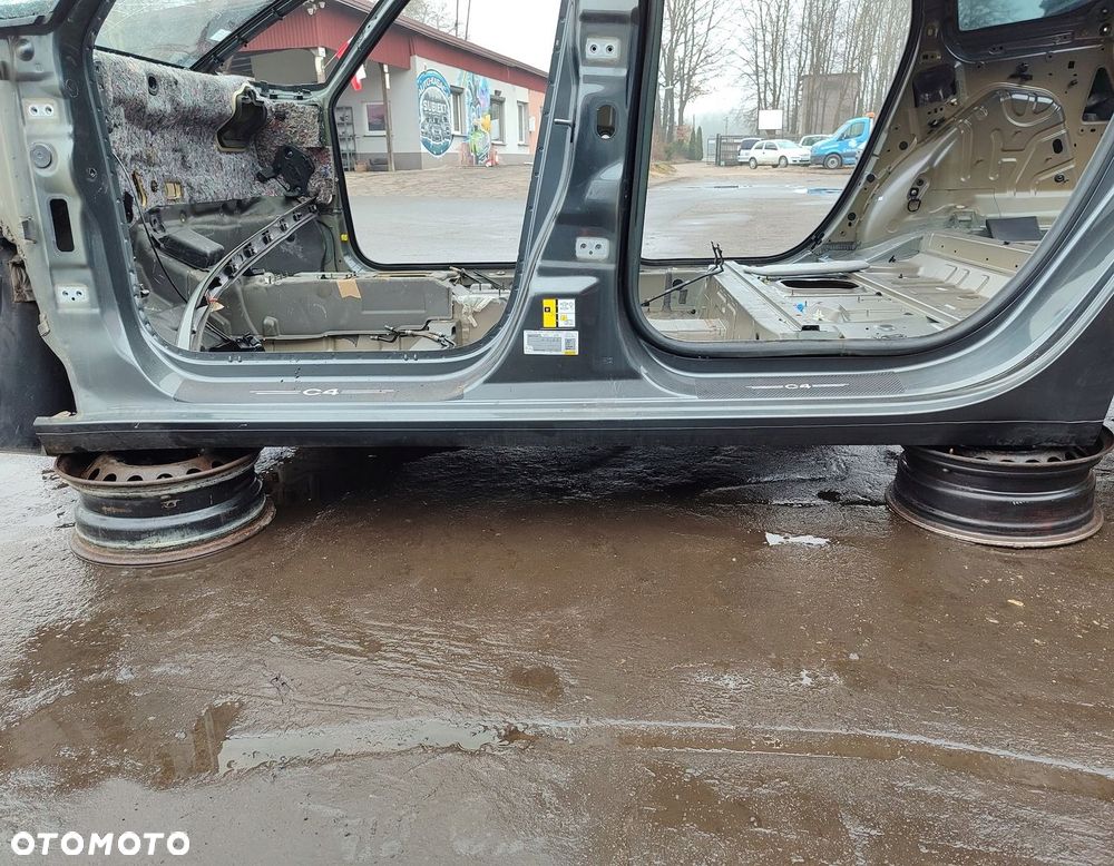 PRÓG LEWY CITROEN C4 GRAND PICASSO II KTPD SZARY - 1