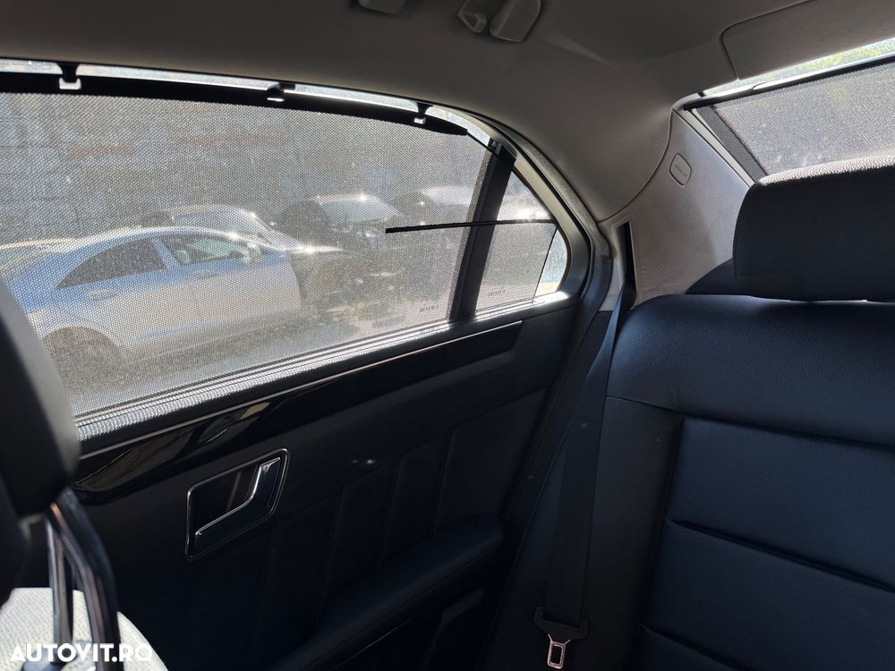 Interior mercedes e class w212 non facelift , ventilat, cu memorii, perdelute spate - 6