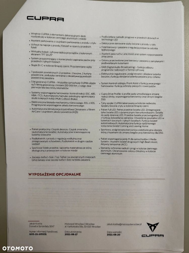 Cupra Formentor 1.5 TSI DSG - 14