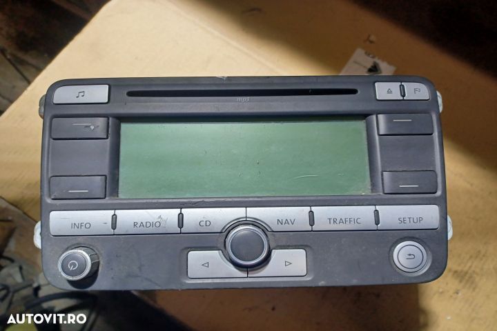 Radio cd Volkswagen VW Passat B6 [2005 - 2010] wagon 5-usi 2.0 TDI 4M - 2