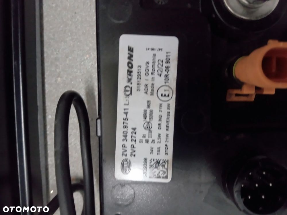 Lampy naczepy KRONE Oryginalne Nowy model ledowe komplet - 4