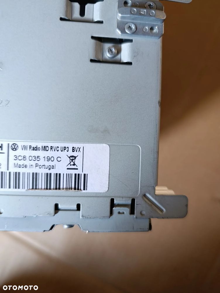 VW TIGUAN I 5N RADIO EKRAN WYŚWIETLACZ 3C8035190C - 5