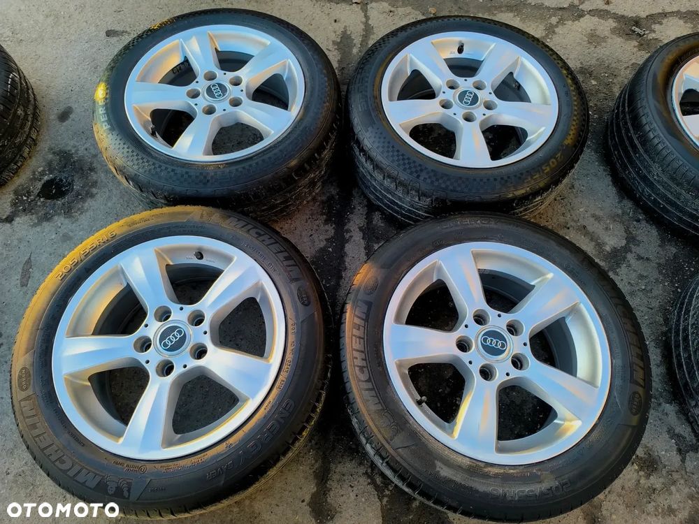 5x112 Felgi Aluminiowe Alufelgi 16 Mercedes Koła Letnie Lato E KLASA W210 W211 C W202 W203 CLK W208 W209 AUDI A4 B5 B6 B7 A6 C5 C6 VW PASSAT SEAT EXEO SKODA SUPERB 5mm Legnica ALU-RAD 205/55 - 1