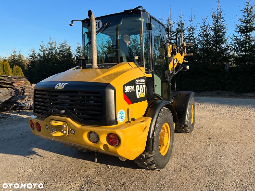 Caterpillar Ładowarka łamana 906M Cat łyżka widły 907 908 5 6 ton SZYBKOZŁĄCZE HYDRAULICZNE dodatkowe linie ZAMIATARKA za dopłatą - 6