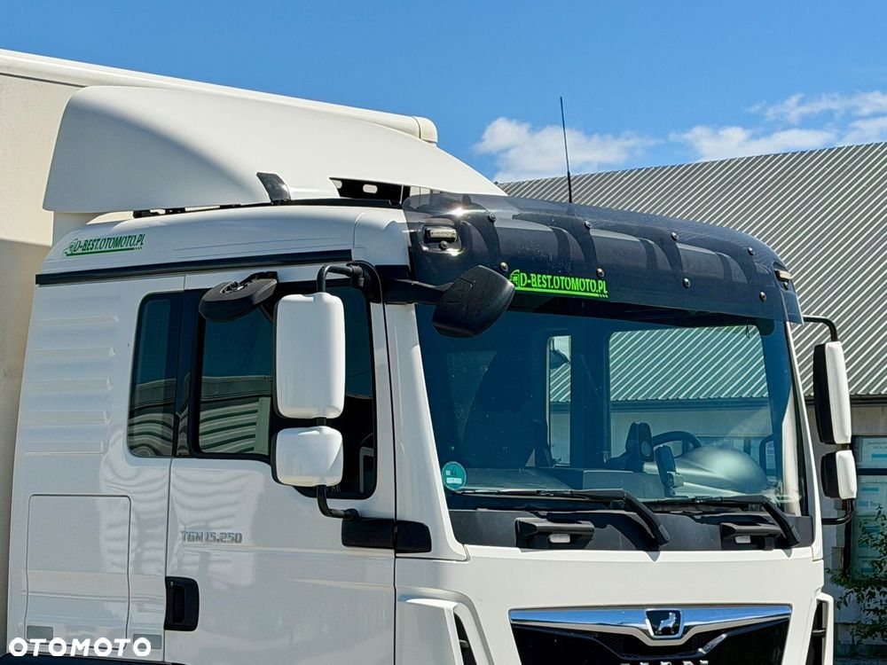 MAN TGM 15.250 / KONTENER / WINDA / 18 EUROPALET / SYPIALKA / AUTOMAT / EURO 6 / 2019 ROK / 7 505 KG ŁADOWNOŚCI / SPROWADZONY - 13