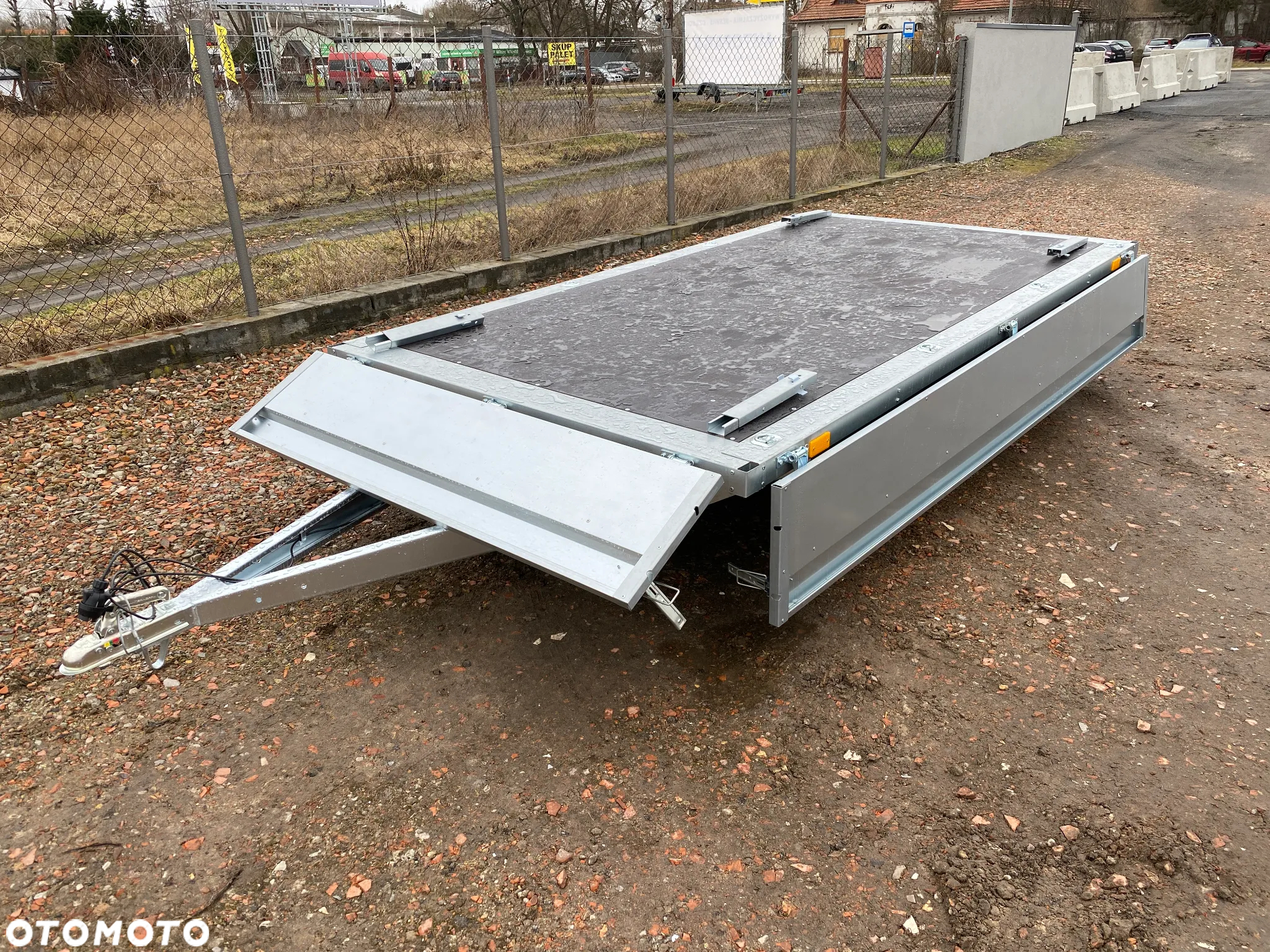 Neptun | 302X151X40 CM | DMC 750 KG | N7-302 2 KPS | WSZYSTKIE BURTY OTWIERANE | GN273 | DWUOSIOWA KOŁA POD SPODEM PLATFORMA Z BURTAMI | DOSTAWA | RATY | LEASING - 8