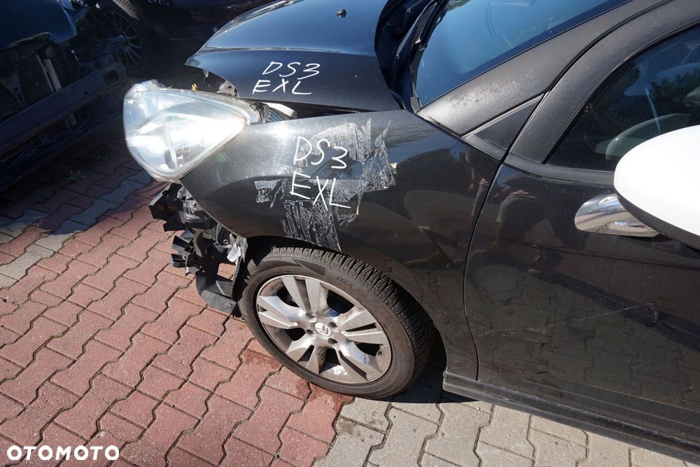 BŁOTNIK PRZEDNI LEWY DS3 I EXL 7840X7 CZARNY CITROEN 2010-2014 - 3