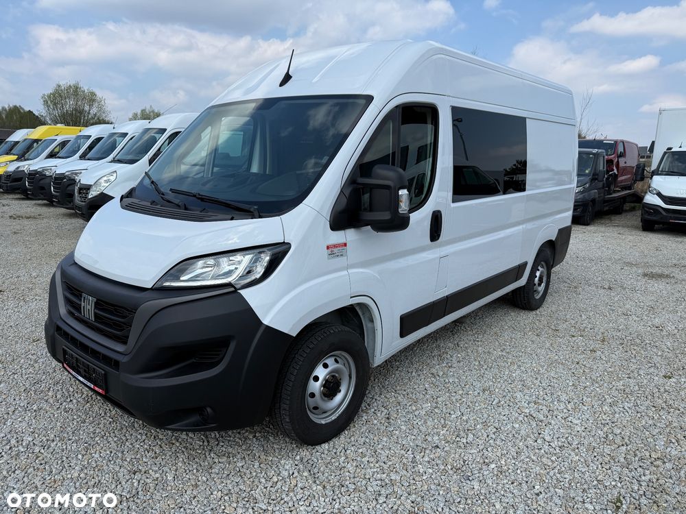 Fiat Ducato* L2H2/brygadowy 6 miejsc/hak/kamera/klima/parktronic/Import Niemcy/bezwypadkowy/ - 7
