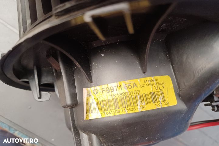 Ventilator aeroterma F997165A F997165A Volkswagen VW Golf 6 [2008 - 2 - 5