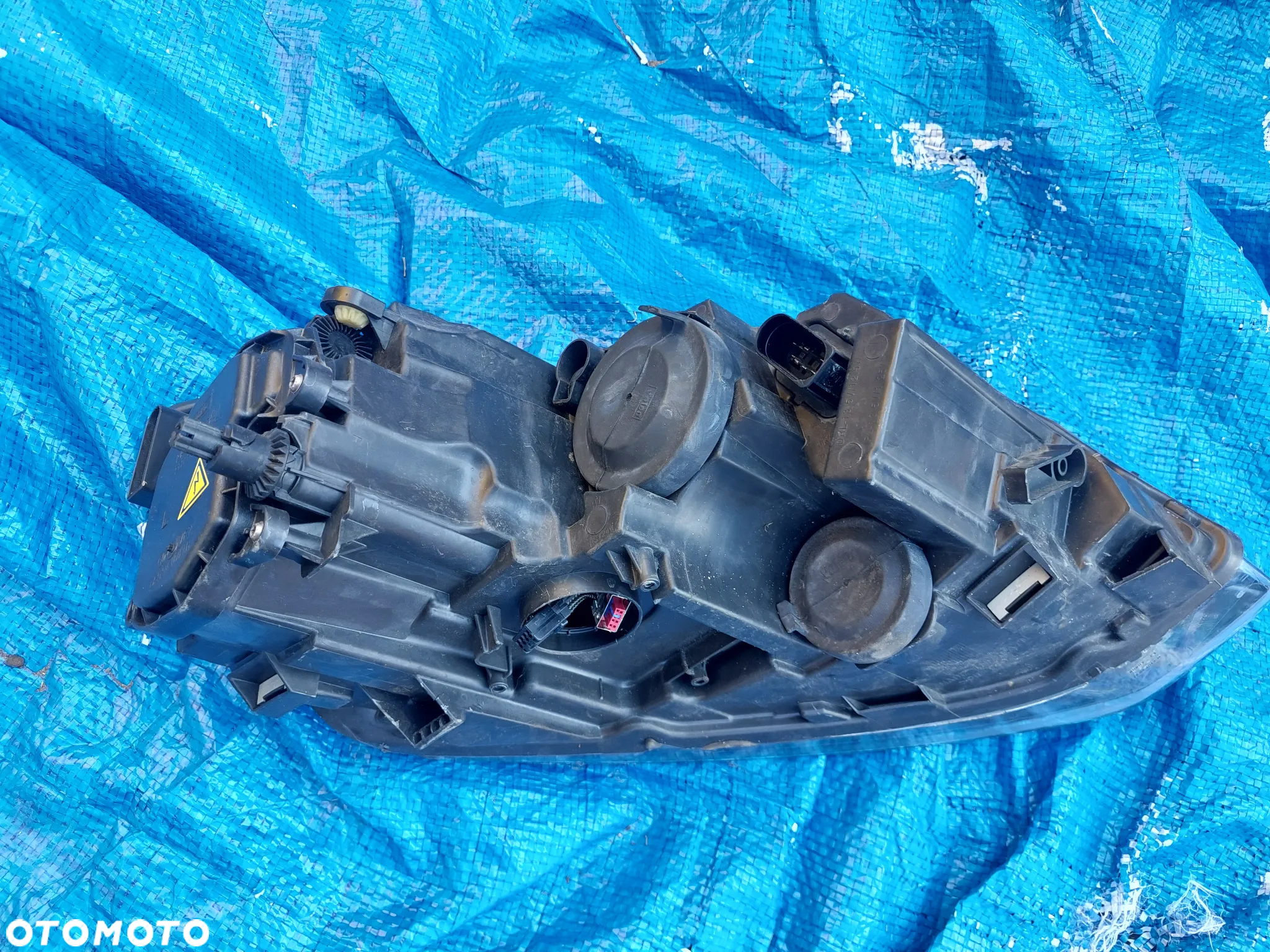 vw polo 6r lewa lampa przód xenon 6r1941031d - 5