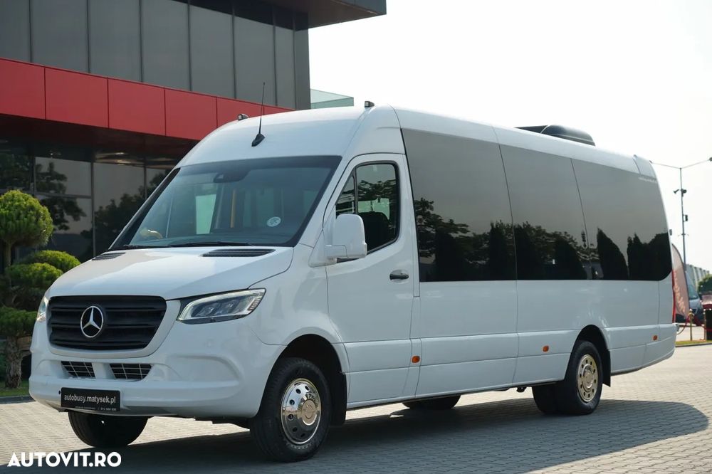 Mercedes-Benz SPRINTER 516 CDI / 2x KLIMA / SPROWADZONY / BOGATE WYPOSAŻENIE / - 2
