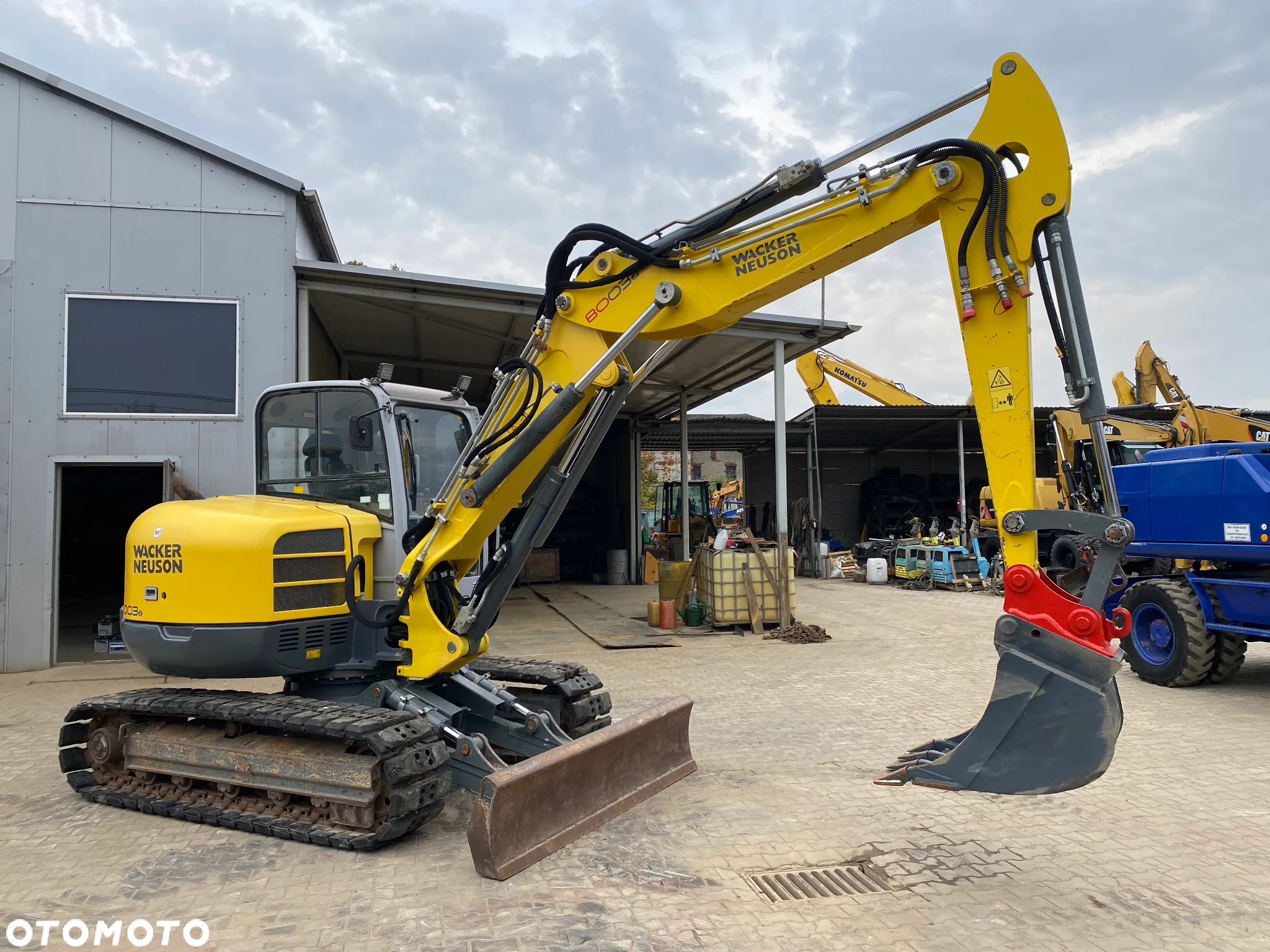 Wacker Neuson 8003, RAMIĘ 3X ŁAMANE, DŁUGI ZASIĘG, Z NIEMIEC, SUPER STAN - 2