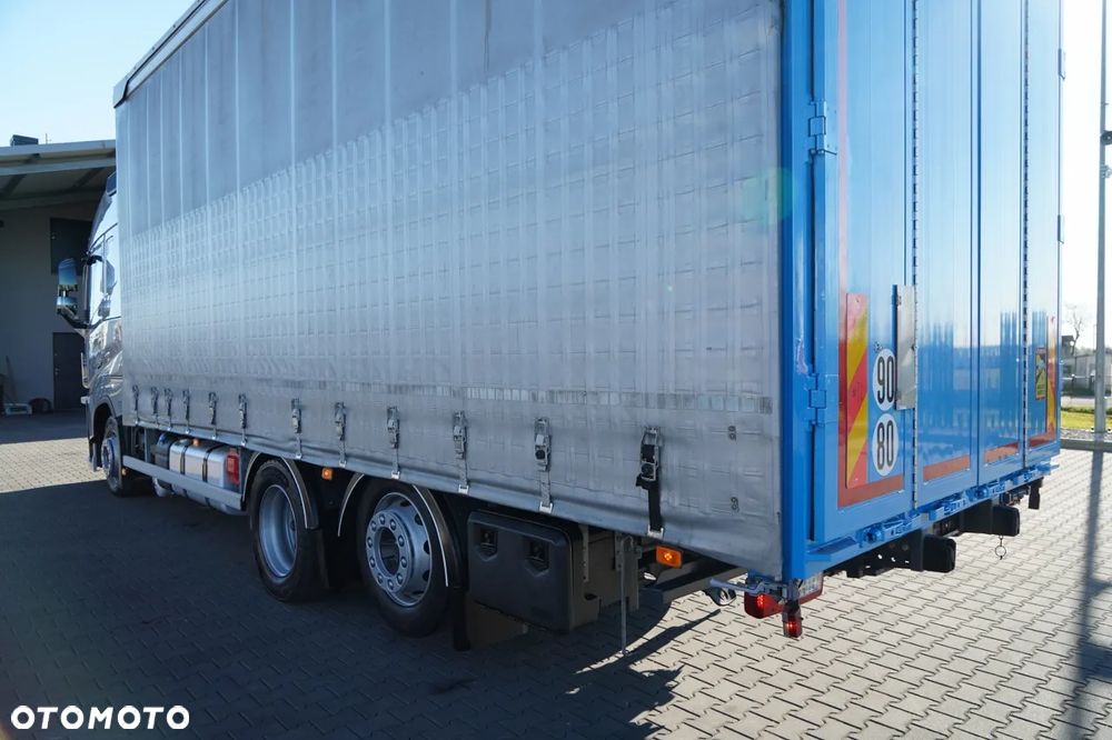 Volvo FH 460 / FIRANKA 7,3 M SOLÓWKA / MEGA / KLIMA POSTOJOWA / OŚ PODNOSZONA I SKRĘTNA / MOCNA PODŁOGA / - 10