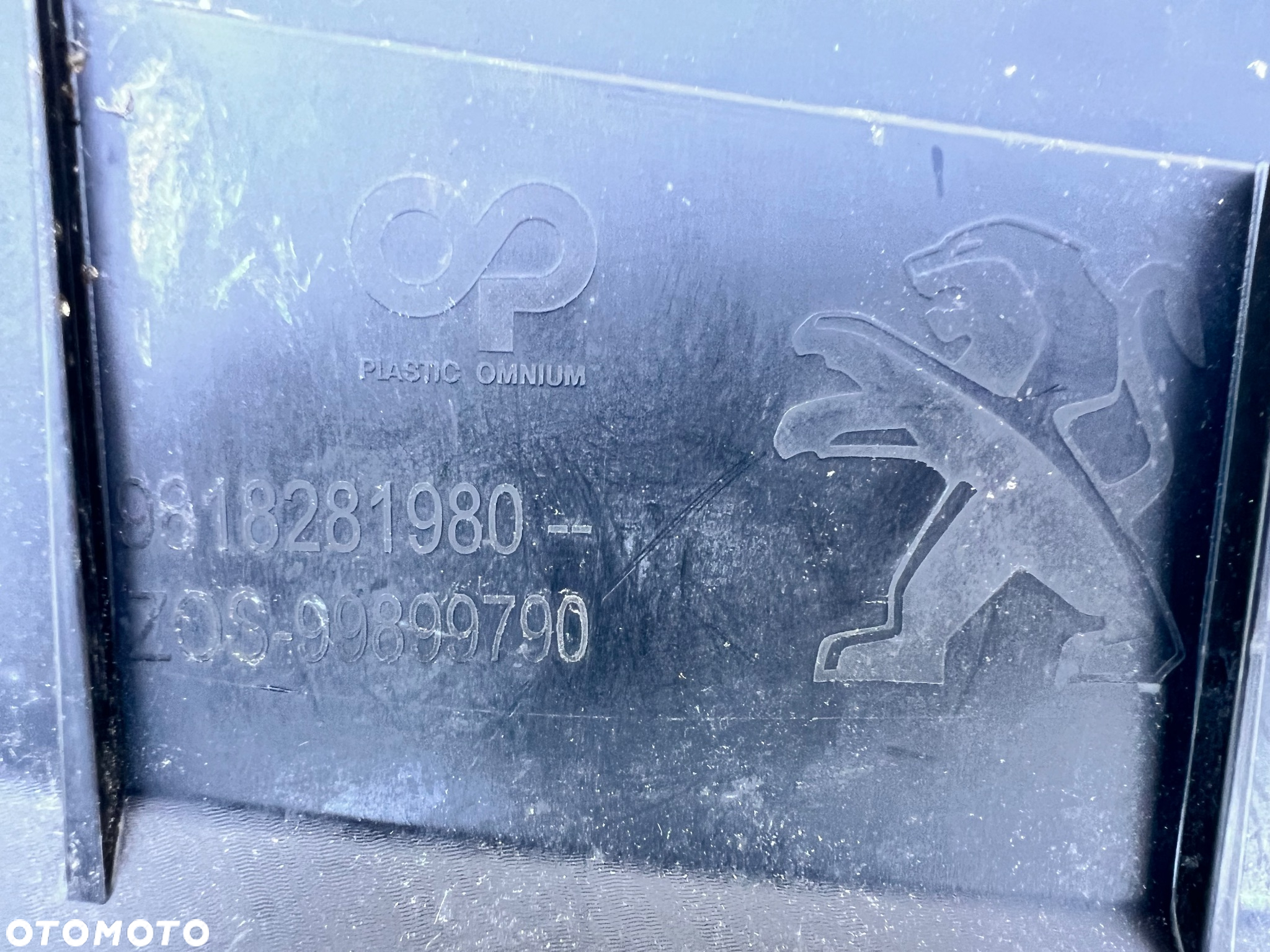PEUGEOT PARTNER RIFTER IV GRILL ATRAPA 981688680 ORYGINAŁ - 5