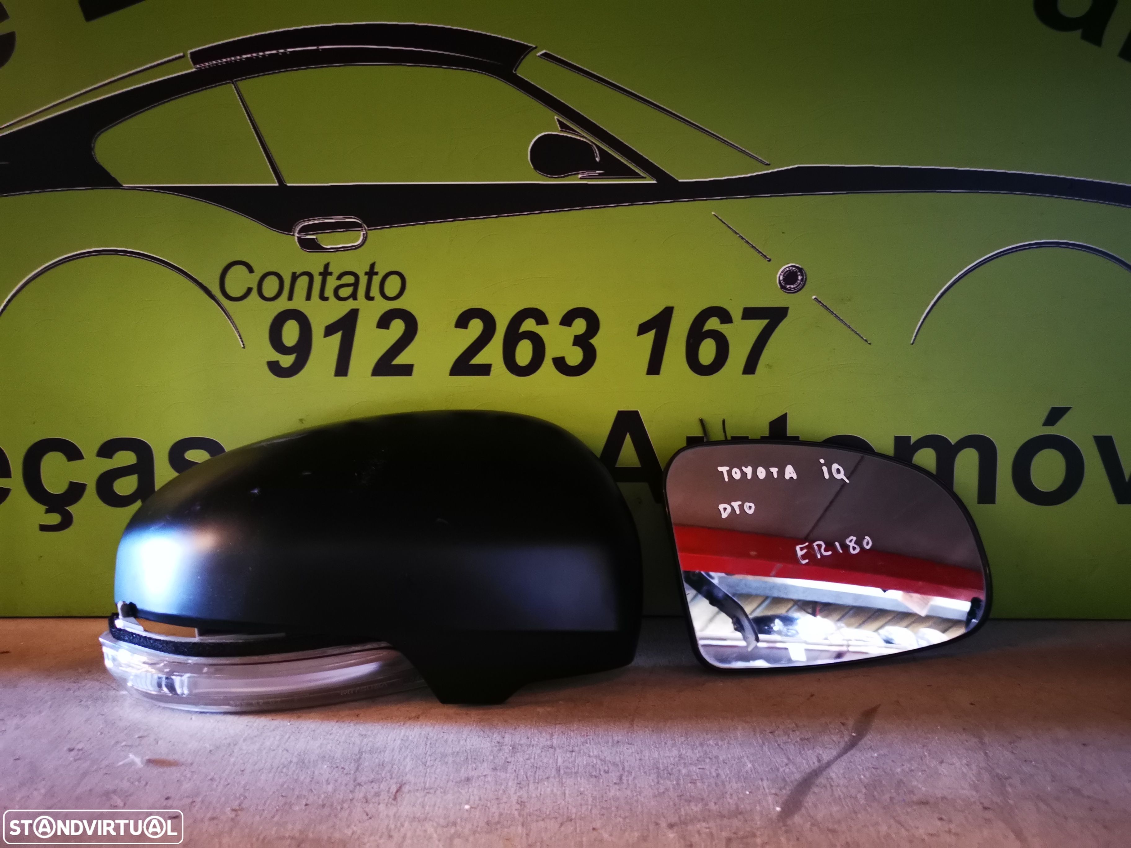 TOYOTA IQ PEÇAS RETROVISOR DIREITO - ER180 - 1