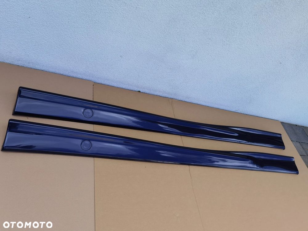 Nakladki progowe PROGI BMW E36 M3 M PAKIET Montrealblau WYSYŁKA - 1