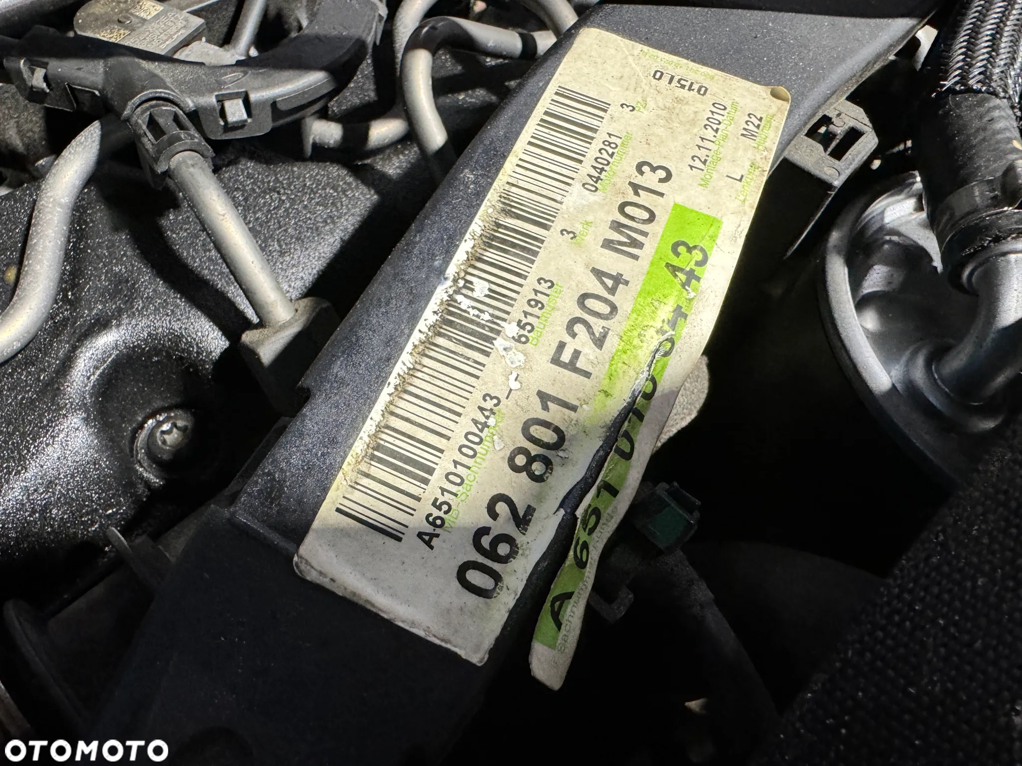 SILNIK 2.2 CDI 651.913 MERCEDES W204 W212 KOMPLETNY 651913 - 6