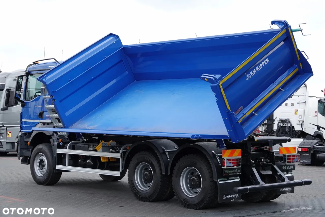 MAN TGS 33.440 / 6X4 / WYMIEŃ SWÓJ STARY NA NOWY / WYWROTKA 3 STRONNA / HYDROBURTA / BORDMATIC / KH-KIPPER / FABRYCZNIE NOWY / DOSTĘPNY OD RĘKI - 11