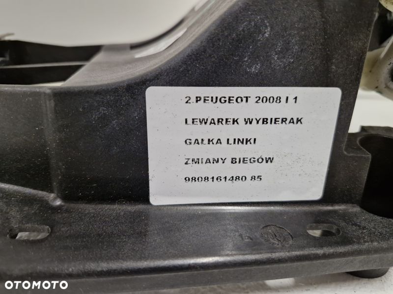 peugeot i 1.2 b vti wybierak lewarek gałka zmiany biegów linki gałka 9808161480 - 4