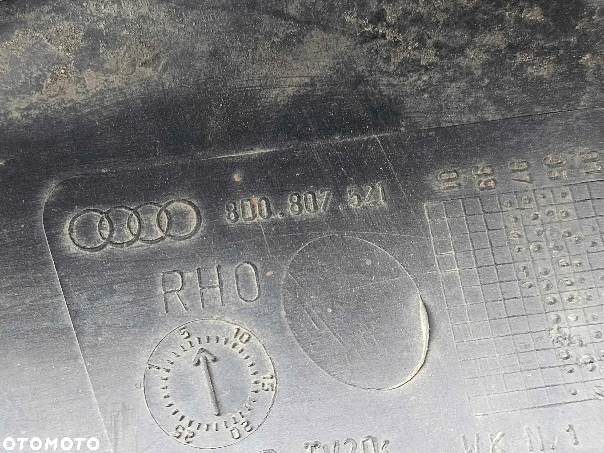 Zderzak Tył Tylny LZ5L Granatowy Belka Strefy Zgniotu Odboje Audi A4 B5 Sedan - 28
