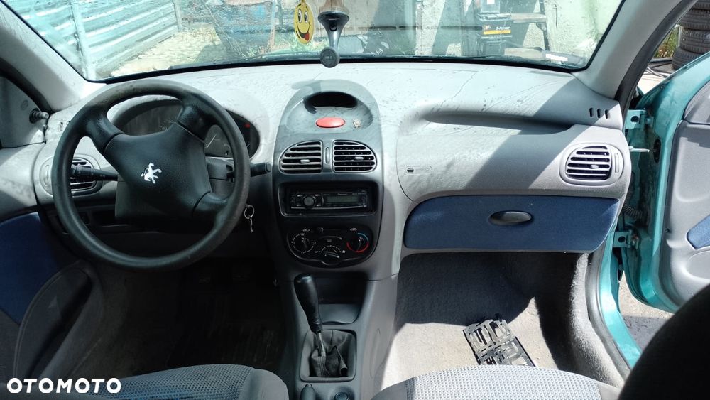 tylko części Peugeot 206 I PHI 1.4 8V 75KM 55kW KFX 3D HB lakier KRV 98r-03r - 9