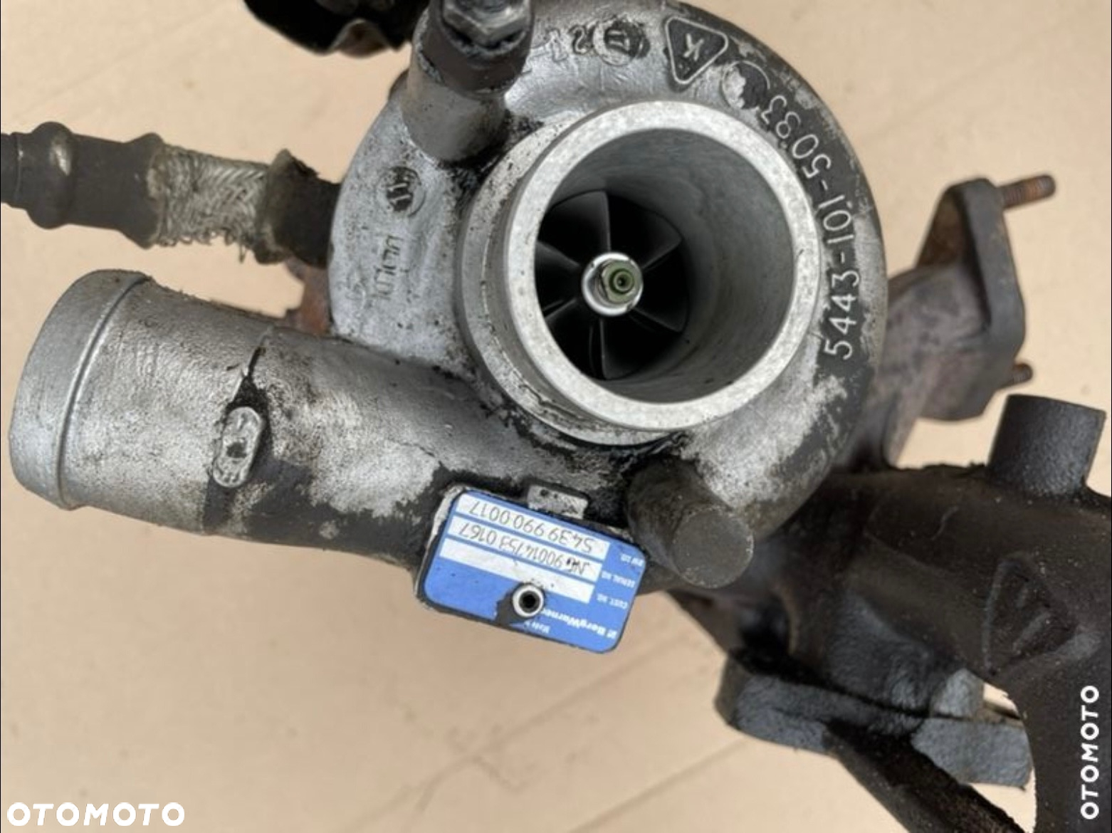 54399900017 Turbo turbina 1.9tdi vw sharan seat alhambra Ford - 3