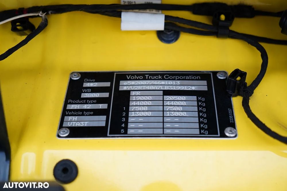 Volvo FH 500 / I-PARK COOL / I-SHIFT / JANTE DIN ALIAJ - 39