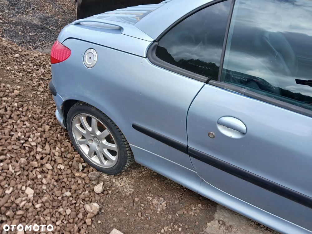PEUGEOT 206 CC EYLC maska pokrywa silnika klapa bagażnika zderzak lampa reflektor pas przedni stop - 4