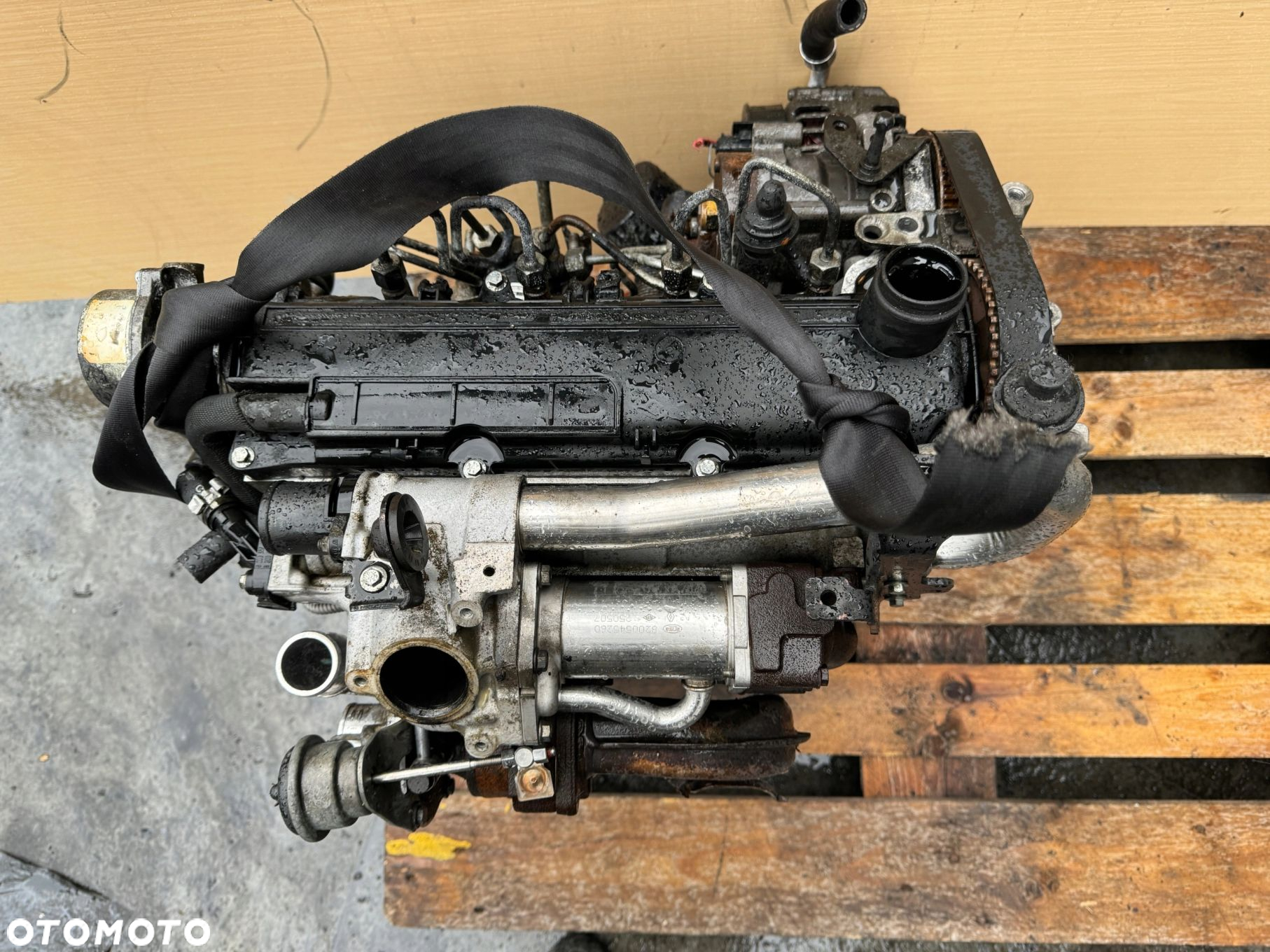 SILNIK KOMPLETNY RENAULT KANGOO CLIO NISSAN KUBISTAR 1.5 DCI K9K - 8
