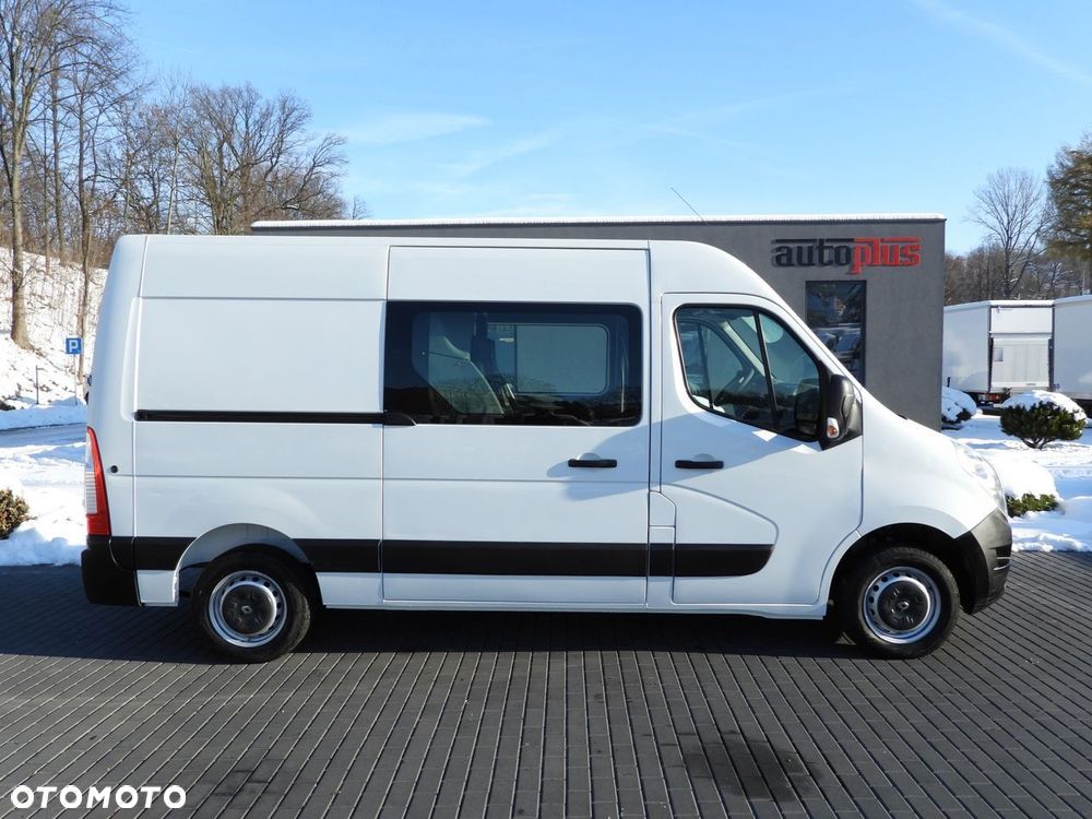 Renault MASTER FURGON BRYGADÓWKA 7 MIEJSC TEMPOMAT KLIMATYZACJA  110KM - 8