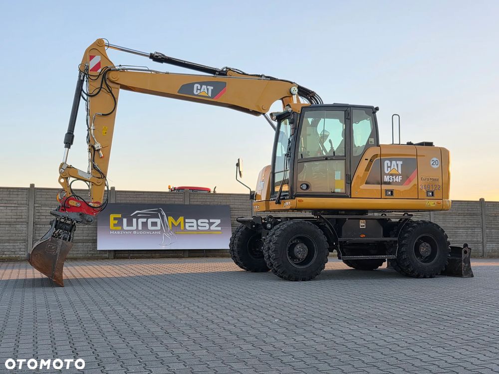Caterpillar M314F, 2018 ROK, 4200 MTH, 2 ŁYŻKI - 1