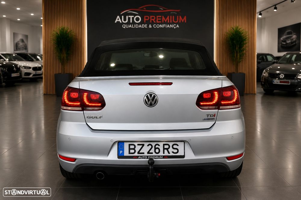 VW Golf Cabriolet 1.6 TDi BlueMotion Exclusive - 5