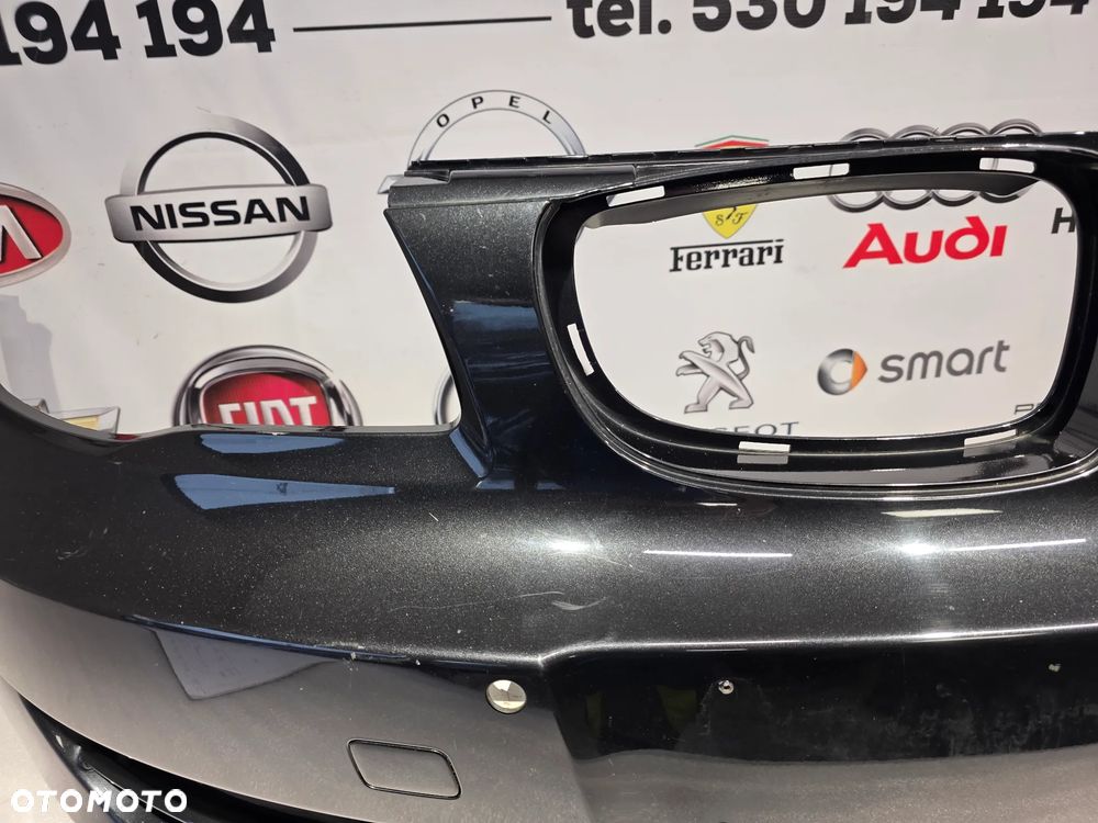 BMW E82 / E88 COUPE / CABRIO 08-12 ZDERZAK PRZEDNI PRZÓD NA 4xPDC , NR 51117166791 / 7166791 , NR AUKCJI NZ1701 - 12