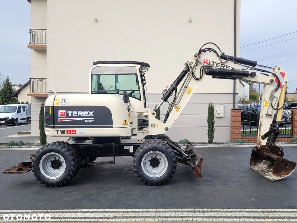 Terex TW85 / SUPER STAN / 3 łyżki / C. BRUTTO / - 2