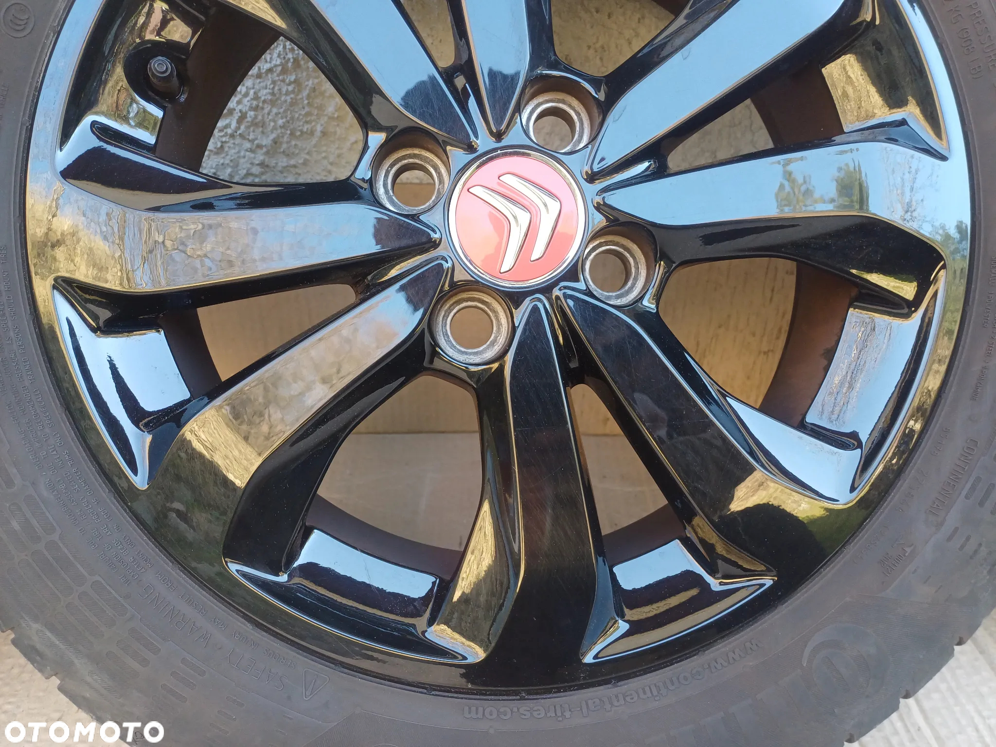 Felgi aluminiowe koła peugeot 108 Citroen C1 II AYGO II 165/60r15 Continental - 13