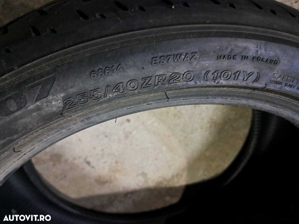 2 anvelope 255/40 R20 Bridgestone - 6