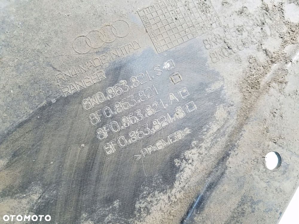 OSŁONA POD SILNIK AUDI A4 B8 2.0 TFSI - 5