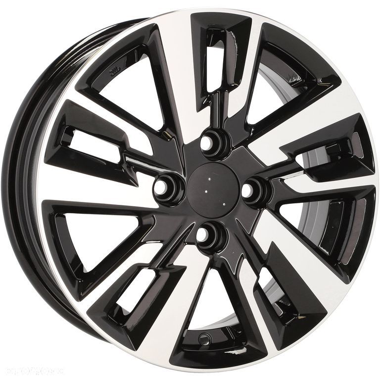 4x Felgi 14 m.in. do HYUNDAI I10 I20 Getz KIA Picanto RIO RENAULT Clio TOYOTA Yaris - B1809 - 8